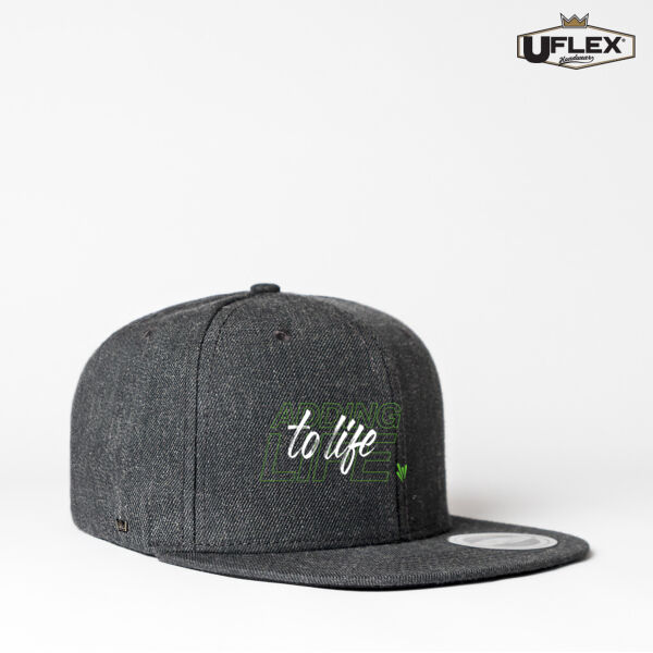 Adding Life to Life - Snap Back Flat Peak Cap Thumbnail
