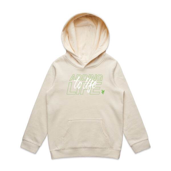 Adding Life to Life - Kids Supply Hoodie Thumbnail