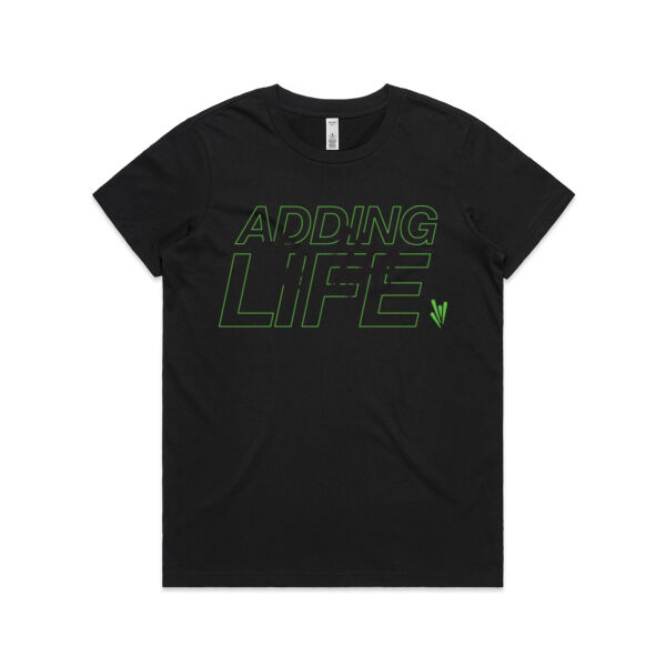 Adding Life to Life - Womens Basic Tee Thumbnail